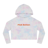 Fish Better Crop Hoodie