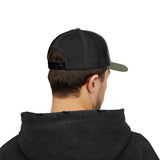 Trucker Cap — Minimalist Wave Logo "Just Kulls" Mesh Snapback