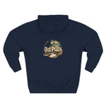Outdoor Adventure Fleece Hoodie - 'Just Pulls' Duck Design
