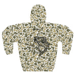 Camo Fish Unisex Hoodie, Outdoor Wear, Fishing Gift, Hunting Apparel, Cozy Sweatshirt, Nature Lover Hoodie