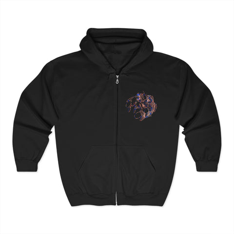 USA Heavy Blend™ Full Zip Hooded Sweatshirt