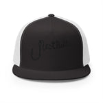 Just Catching Fish Embroidered 5 Panel Trucker Cap for Anglers