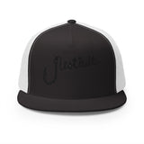 Just Catching Fish Embroidered 5 Panel Trucker Cap for Anglers