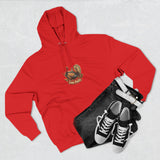 Outdoor Adventure Fleece Hoodie - 'Turkey Design