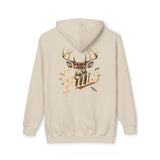 Deer Hooded Sweatshirt, Made in US