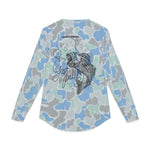 SaltCamo print Just Pulls, Fishing Shirt, Outdoor Apparel, Summer Clothing,  Beach Wear