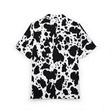 Cow print Hawaiian Shirt - Perfect for Summer, Beach Trips, Tropical Vacations, Pool Parties, Casual Outings