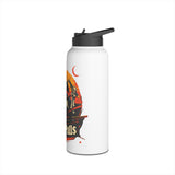 Stainless Steel Seas Water Bottle, Standard Lid