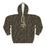 Bottomland Camo Duck Hoodie, Outdoor Wear, Fishing Gift, Hunting Apparel, Cozy Sweatshirt, Nature Lover Hoodie