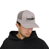 Trout Logo "Just Pulls" Mesh Snapback