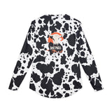 Cow print Just Pulls, Fishing Shirt, Outdoor Apparel, Summer Clothing,  Beach Wear