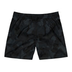 BlueFin Tuna Camo Print Men's Mid-Length Swim Shorts (AOP)