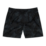 BlueFin Tuna Camo Print Men's Mid-Length Swim Shorts (AOP)