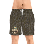 Bottom land Men's Duck Mid-Length Swim Shorts (AOP)