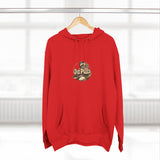 Outdoor Adventure Fleece Hoodie - 'Just Pulls' Duck Design