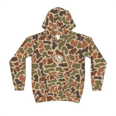 Camouflage Children's Hoodie, Outdoor Wear, Kids Fashion, Birthday Gift, Playful Hoodie, Cozy Childhood Clothing