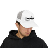 Trout Logo "Just Pulls" Mesh Snapback