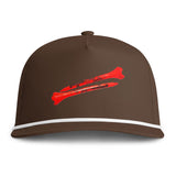 Golf tee Rope Cap – Vintage Beach Sunset Logo Hat