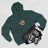 Outdoor Adventure Fleece Hoodie - 'Just Pulls' Duck Design