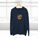 Outdoor Adventure Fleece Hoodie - 'Turkey Design