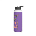 Stainless Steel Mermaid Water Bottle, Standard Lid