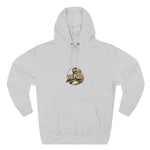 Outdoor Adventure Fleece Hoodie - 'Just Pulls' Duck Design