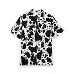 Cow print Hawaiian Shirt - Perfect for Summer, Beach Trips, Tropical Vacations, Pool Parties, Casual Outings