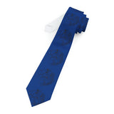 Blue Just Pulls Necktie