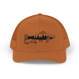 Trout Logo "Just Pulls" Mesh Snapback