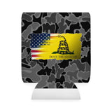 USA Camo Can Cooler Sleeve