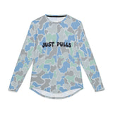 Fintervention Salt Camo Just Pulls, Fishing Shirt, Outdoor Apparel, Summer Clothing,  Beach Wear