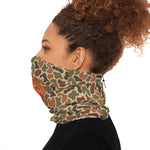 Winter Neck Gaiter With Drawstring