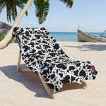 Cow print Fish Beach Towel