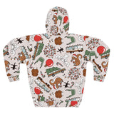 Christmas Vaca Unisex Hoodie, Outdoor Wear, Fishing Gift, Hunting Apparel, Cozy Sweatshirt, Nature Lover Hoodie