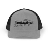 Trout Logo "Just Pulls" Mesh Snapback