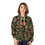 Camo Fish Unisex Hoodie, Outdoor Wear, Fishing Gift, Hunting Apparel, Cozy Sweatshirt, Nature Lover Hoodie