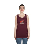 Fishing Vibes Unisex Heavy Cotton Tank Top, Summer Apparel, Outdoor Wear, Gift for Fishermen, Beach Day Outfit, Casual Style