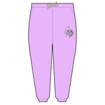 Comfy Unisex Garment-Dyed Fleece Sweatpants with Unique Design