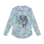 SaltCamo print Just Pulls, Fishing Shirt, Outdoor Apparel, Summer Clothing,  Beach Wear