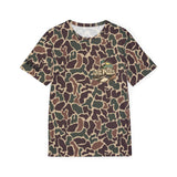Camouflage Duck Jersey, Athletic Tee, Men's Casual Wear, Gym Shirt, Outdoor Clothing, Gift for Sports Enthusiasts