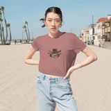 Women's outlaw Flowy Cropped Tee