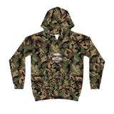 Camo Children's Hoodie, Outdoor Wear, Kids Fashion, Birthday Gift, Playful Hoodie, Cozy Childhood Clothing
