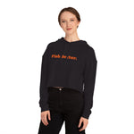 Fish Better Crop Hoodie