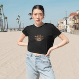 Women's outlaw Flowy Cropped Tee