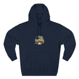 Outdoor Adventure Fleece Hoodie - 'Just Pulls' Duck Design