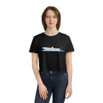 Women's Boat Flowy Cropped Tee