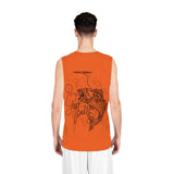 JP orange Basketball Jersey