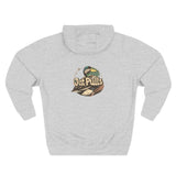 Outdoor Adventure Fleece Hoodie - 'Just Pulls' Duck Design