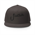 Just Catching Fish Embroidered 5 Panel Trucker Cap for Anglers