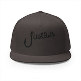 Just Catching Fish Embroidered 5 Panel Trucker Cap for Anglers